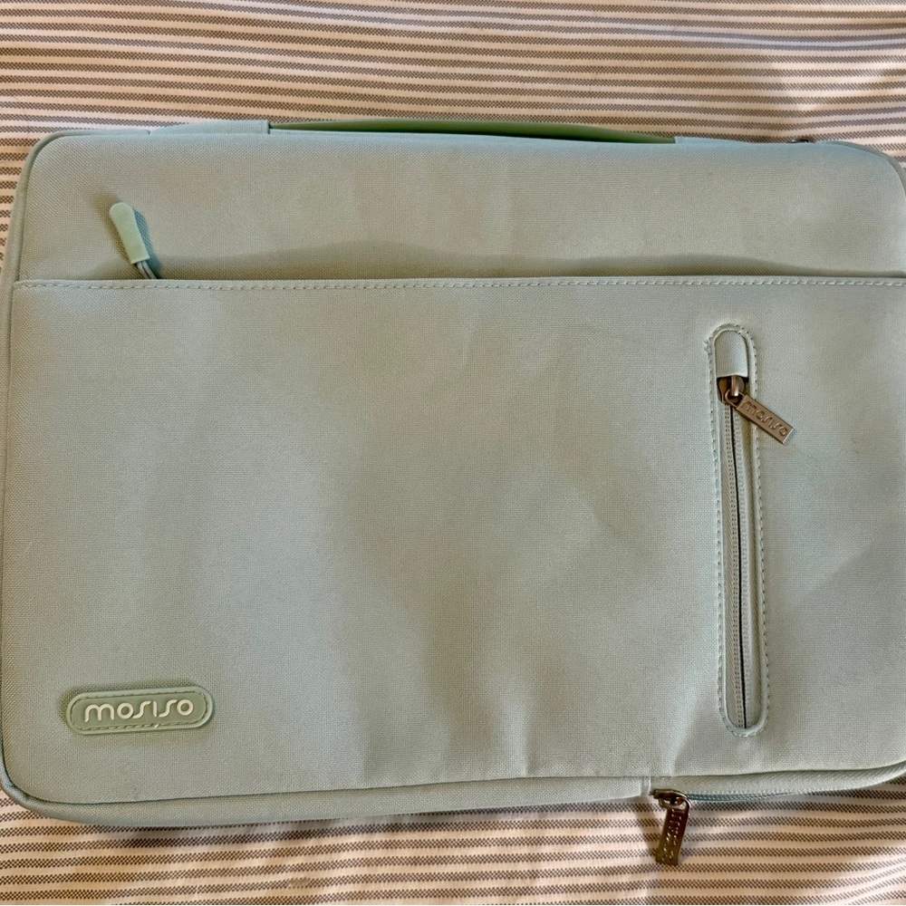Mosiso Mint Green Laptop Sleeve